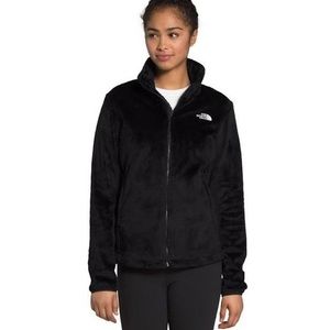 The North Face zip up super soft faux fur zip up jacket